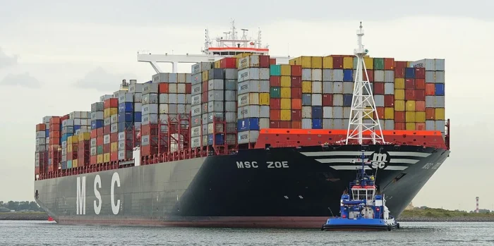 MSC Turkiye, One of the World’s Largest Cargo Ships, Arrives at Vizhinjam