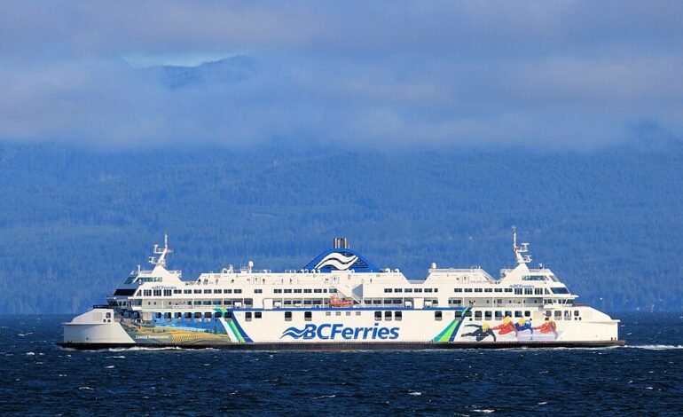 B.C. Ferries Secures $1B Federal Loan for Ships Built in China
