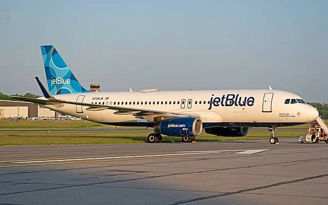 JetBlue Flight Veers Off Runway at Boston Logan Airport into Grass