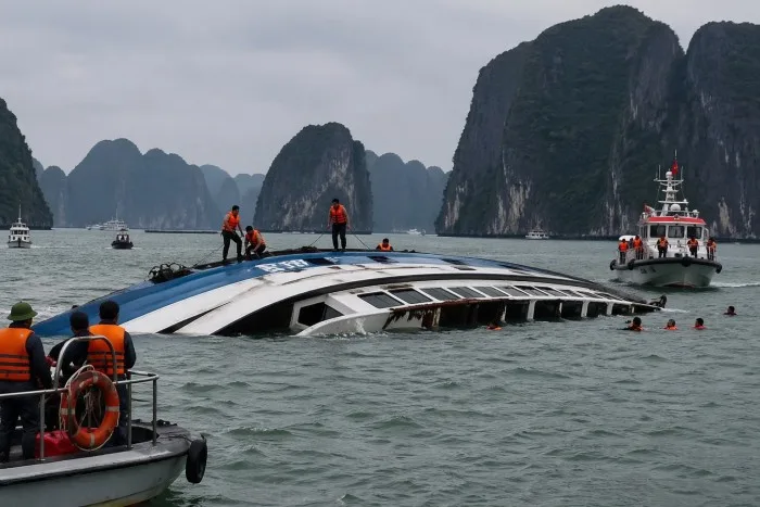 37 Dead After Tourist Boat Capsizes in Vietnam’s Iconic Ha Long Bay