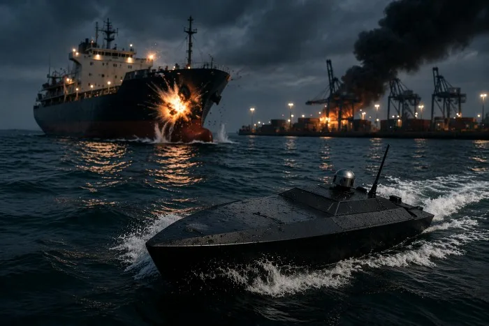 Chronicle of Sea Drone (USV) attacks in Reverse Chronology since 2022