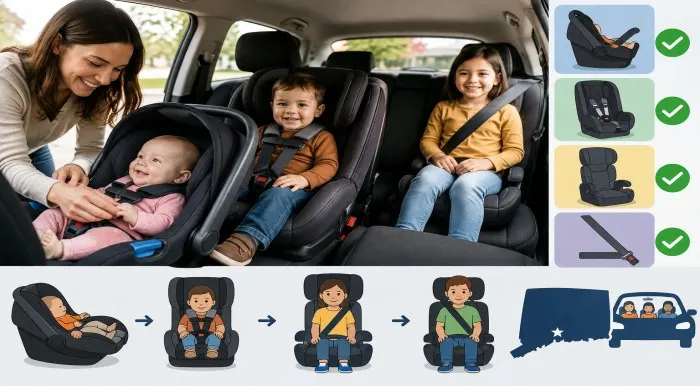 Connecticut Child Seat Rules Complete Guide for Parents and Drivers