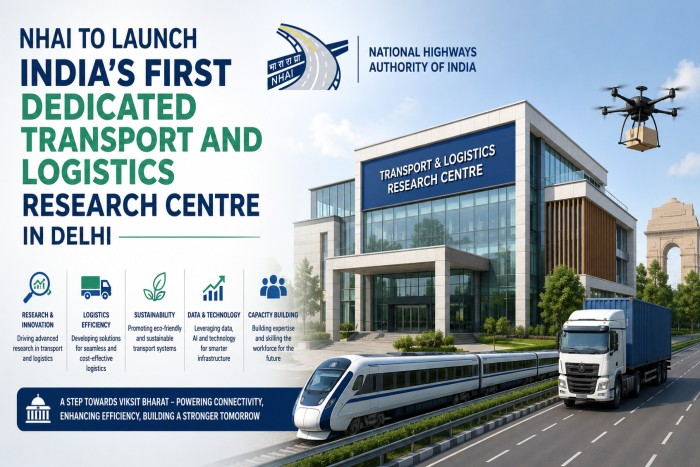 NHAI to Launch India’s First Dedicated Transport and Logistics Research Centre in Delhi