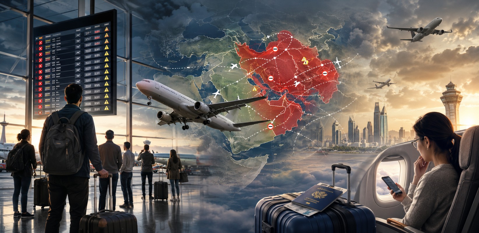 Middle East Flight Disruptions Travel Advice for Passengers
