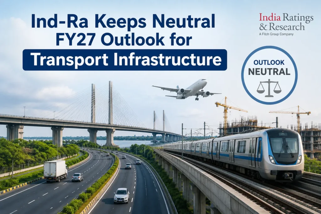ind-Ra Keeps Neutral FY27 Outlook Transport Infrastructure
