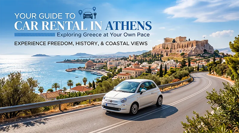 Car rental tips when travelling in Athens